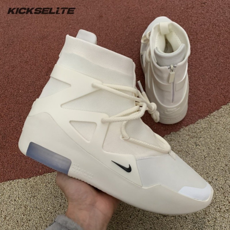Nike Air Fear Of God 1 Sail Black Men's