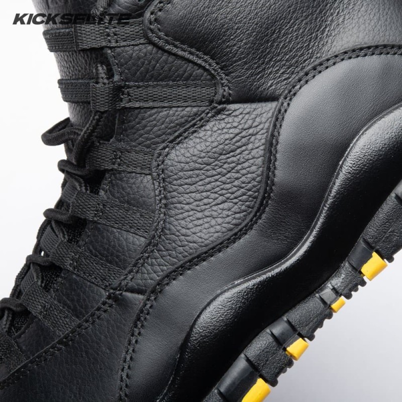 Air Jordan 10 Black Yellow HJ6779-001 Men's