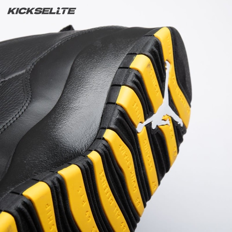 Air Jordan 10 Black Yellow HJ6779-001 Men's