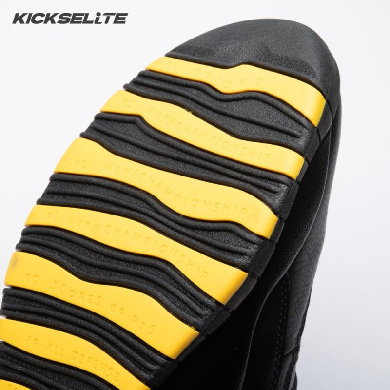 Air Jordan 10 Black Yellow HJ6779-001 Men's