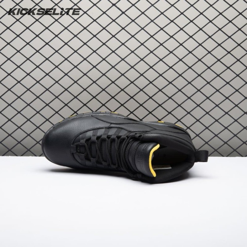Air Jordan 10 Black Yellow HJ6779-001 Men's