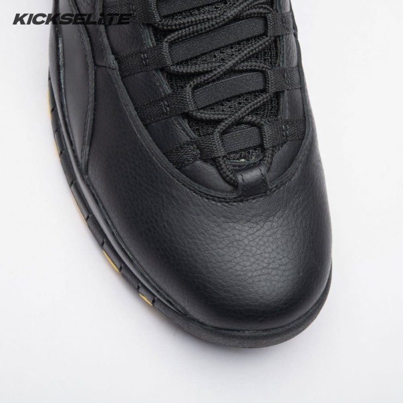 Air Jordan 10 Black Yellow HJ6779-001 Men's