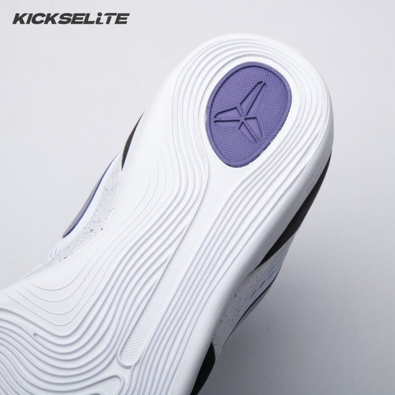 Nike Kobe 9 Elite Low EM Protro White Court Purple IH1401-100 Unisex Nike Kobe 9 Elite Low EM Protro White Court Purple IH1401-100 Unisex
