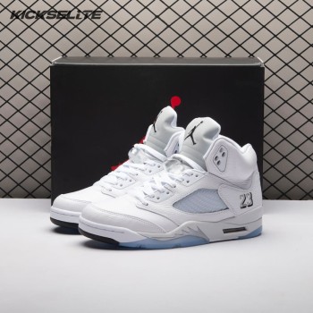 Jordan 5 Retro White Metallic (2026) HQ7978-103 Men's