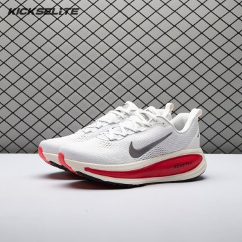 Nike Vomero 18 Platinum Tint Siren Red Light Smoke Grey Metallic Pewter HM6803-001 Unisex