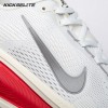 Nike Vomero 18 Platinum Tint Siren Red Light Smoke Grey Metallic Pewter HM6803-001 Unisex Nike Vomero 18 Platinum Tint Siren Red Light Smoke Grey Metallic Pewter HM6803-001 Unisex