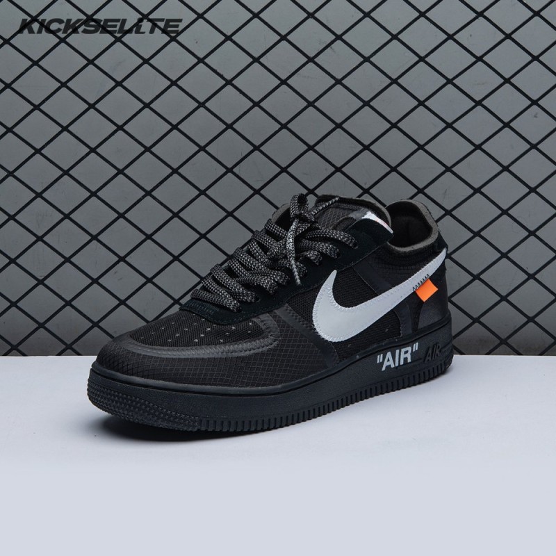 Nike Air Force 1 Low Off-White Black White AO4606 001 Unisex