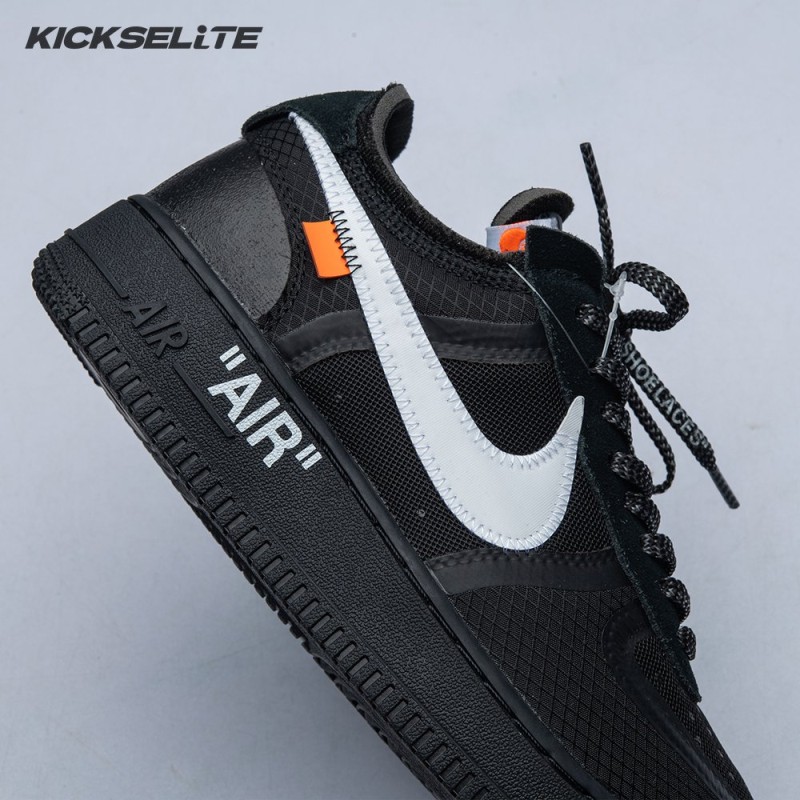 Nike Air Force 1 Low Off-White Black White AO4606 001 Unisex