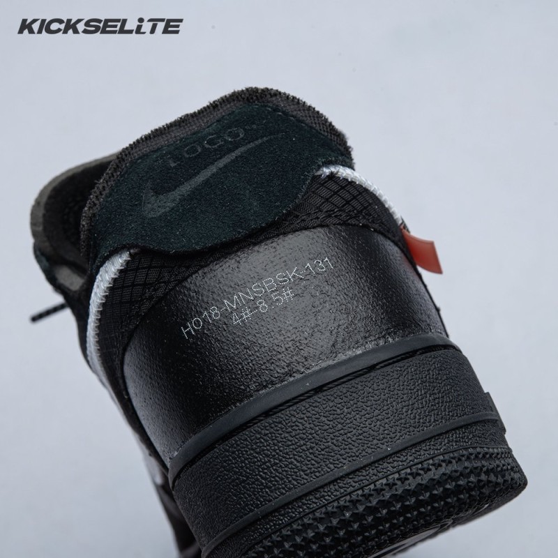 Nike Air Force 1 Low Off-White Black White AO4606 001 Unisex