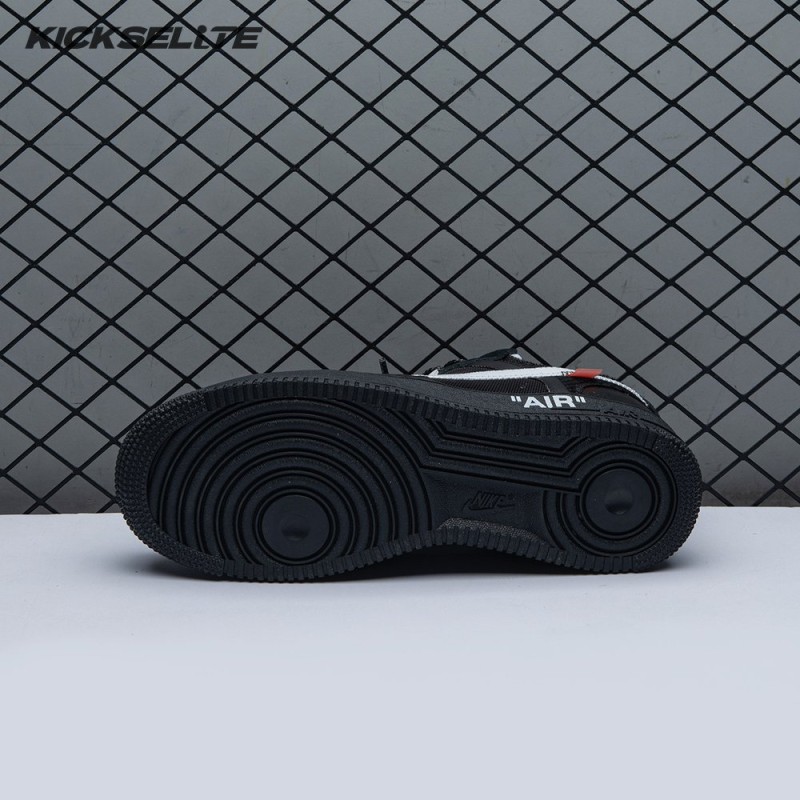 Nike Air Force 1 Low Off-White Black White AO4606 001 Unisex