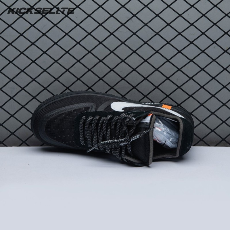 Nike Air Force 1 Low Off-White Black White AO4606 001 Unisex