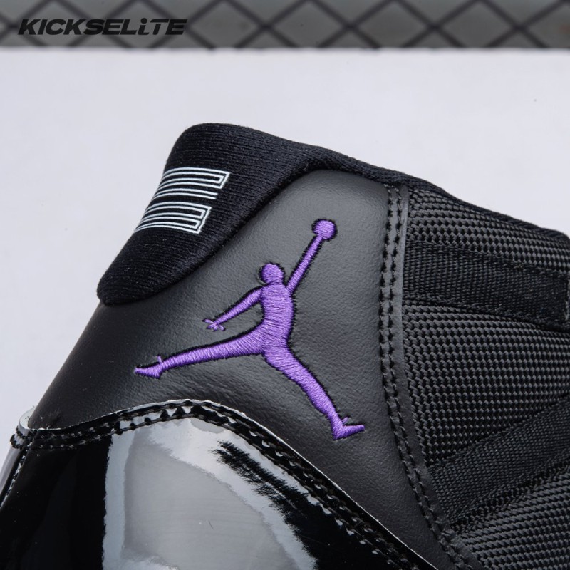 Air Jordan 11 GS Black Barely Volt Men's