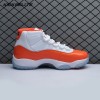 Air Jordan 11 Retro High 72-10 White Orange Men's