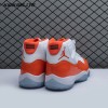 Air Jordan 11 Retro High 72-10 White Orange Men's