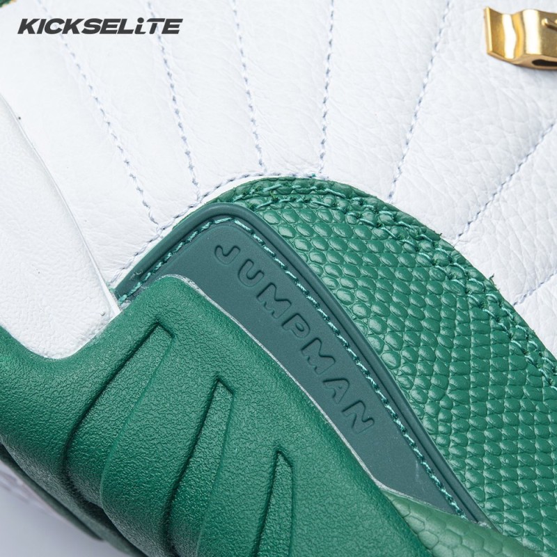 Air Jordan 12 White Green Men's