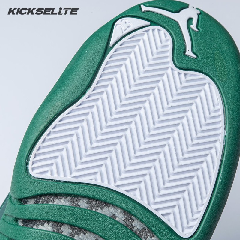 Air Jordan 12 White Green Men's