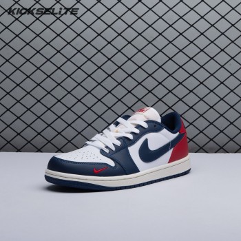 Air Jordan 1 Low OG 'Gym Red & Midnight Navy' HQ2993-100 Unisex