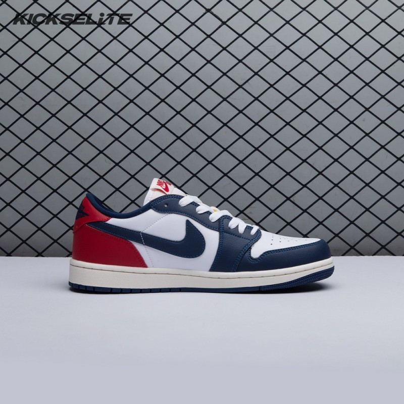 Air Jordan 1 Low OG 'Gym Red & Midnight Navy' HQ2993-100 Unisex