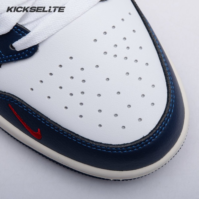 Air Jordan 1 Low OG 'Gym Red & Midnight Navy' HQ2993-100 Unisex