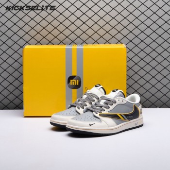 Travis Scott x Fragment Design x Air Jordan 1 Low OG SP AJ1 Su7-Ultra XX3168-162 Unisex