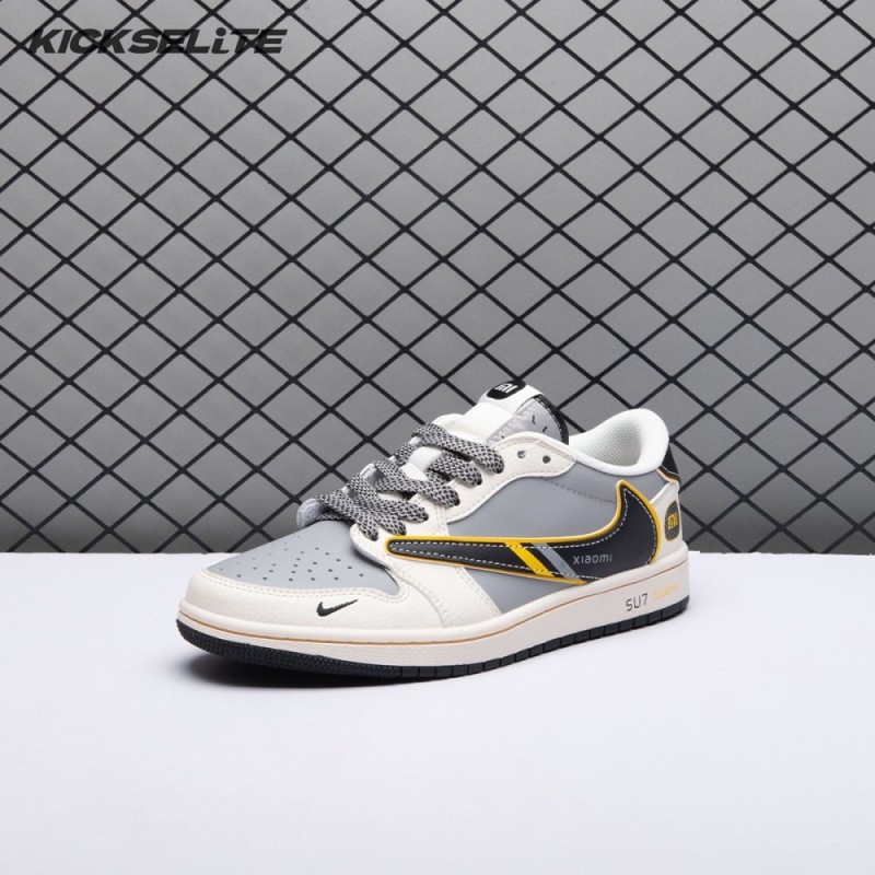 Travis Scott x Fragment Design x Air Jordan 1 Low OG SP AJ1 Su7-Ultra XX3168-162 Unisex