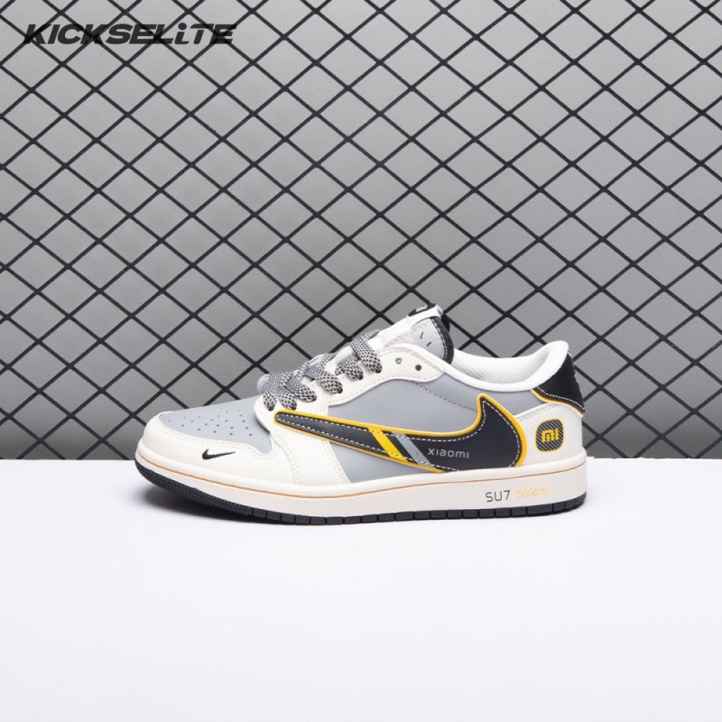 Travis Scott x Fragment Design x Air Jordan 1 Low OG SP AJ1 Su7-Ultra XX3168-162 Unisex