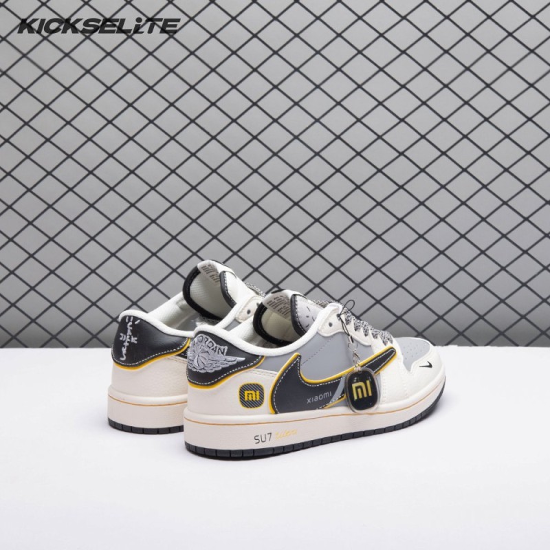 Travis Scott x Fragment Design x Air Jordan 1 Low OG SP AJ1 Su7-Ultra XX3168-162 Unisex