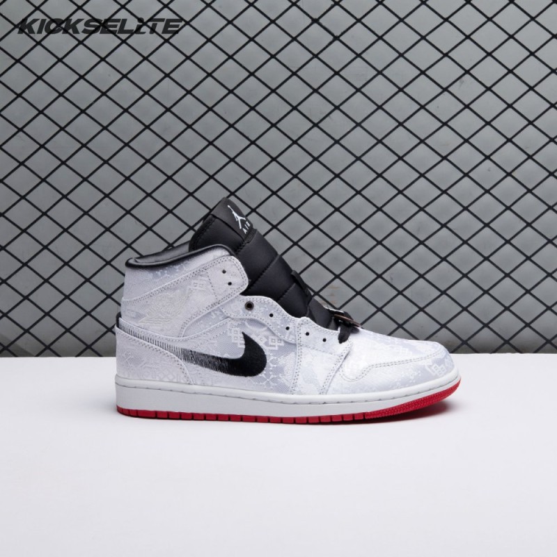 Air Jordan 1 Mid SE Fearless Edison Chen CLOT Unisex
