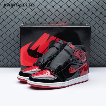 Air Jordan 1 Retro High OG Patent 'Bred' Unisex
