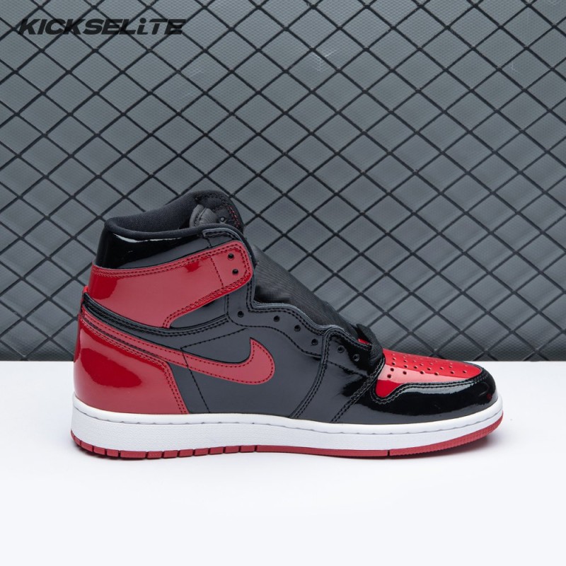 Air Jordan 1 Retro High OG Patent 'Bred' Unisex