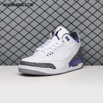 Air Jordan 3 Dark Iris CT8532-105 Men's