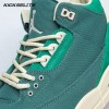Air Jordan 3 Retro Bicoastal Black Malachite Fossil FZ7974-300 Unisex