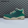 Air Jordan 3 Retro Bicoastal Black Malachite Fossil FZ7974-300 Unisex