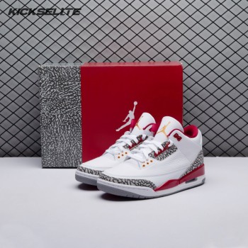 Jordan 3 Retro Cardinal Red CT8532-126 Unisex