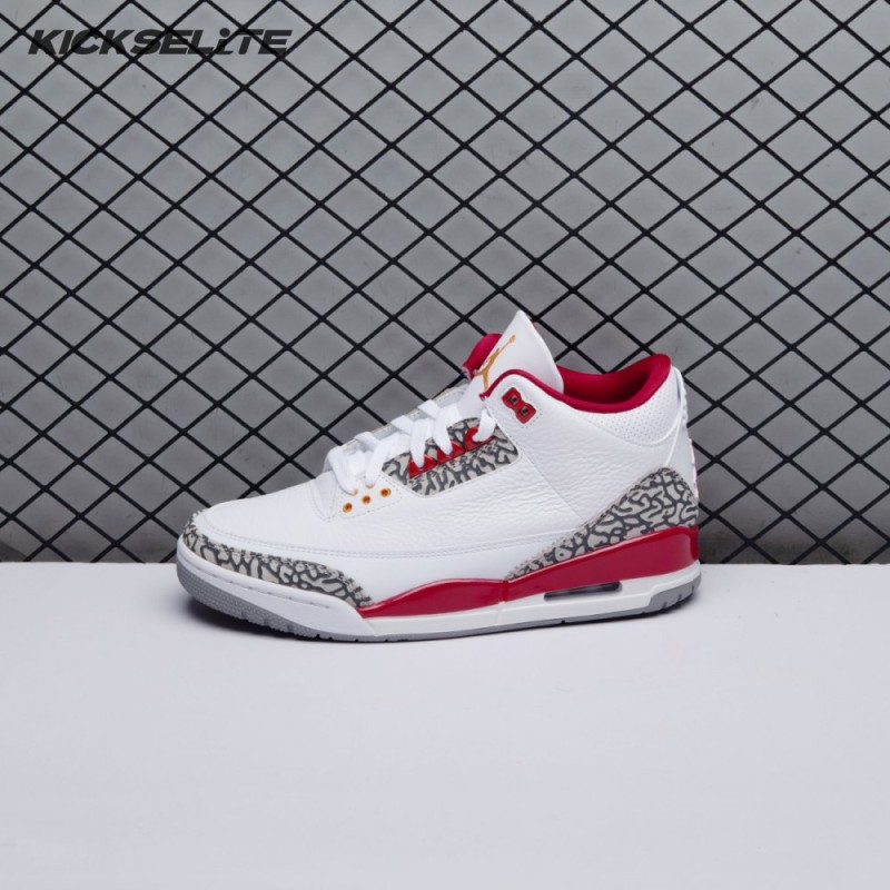 Jordan 3 Retro Cardinal Red CT8532-126 Unisex
