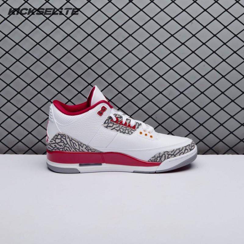 Jordan 3 Retro Cardinal Red CT8532-126 Unisex