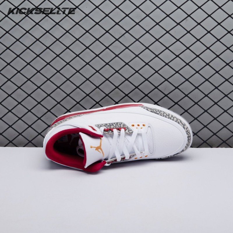 Jordan 3 Retro Cardinal Red CT8532-126 Unisex