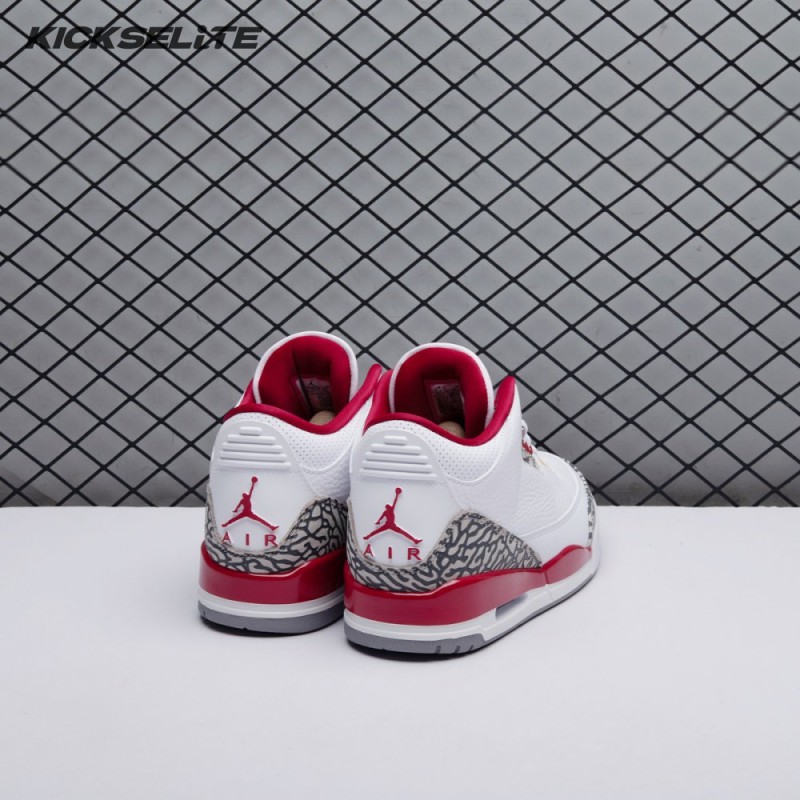 Jordan 3 Retro Cardinal Red CT8532-126 Unisex