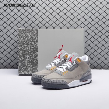 Air Jordan 3 Retro 'Cool Grey' 2021 Men's