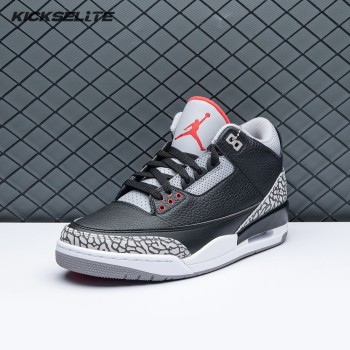Air Jordan 3 Retro OG Black Cement Men's Air Jordan 3 Retro OG Black Cement Men's