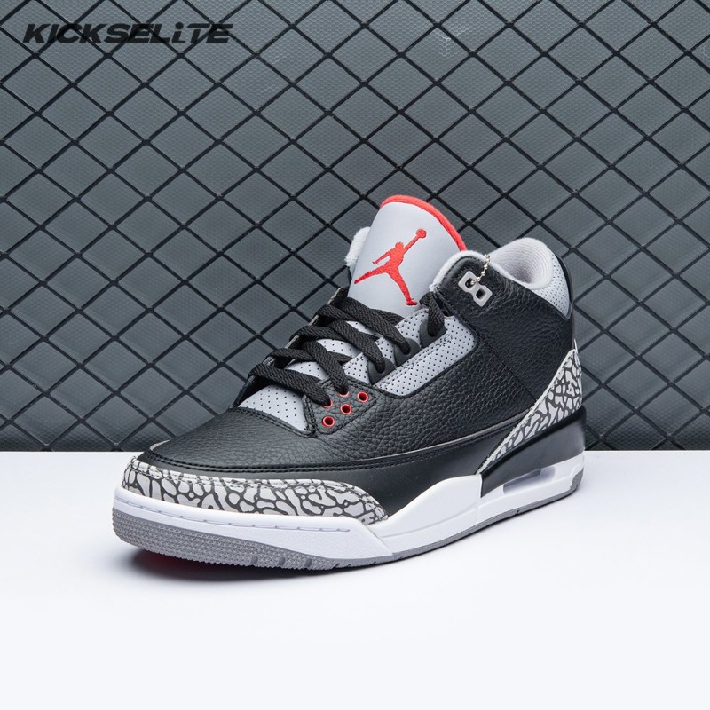 Air Jordan 3 Retro OG Black Cement Men's Air Jordan 3 Retro OG Black Cement Men's
