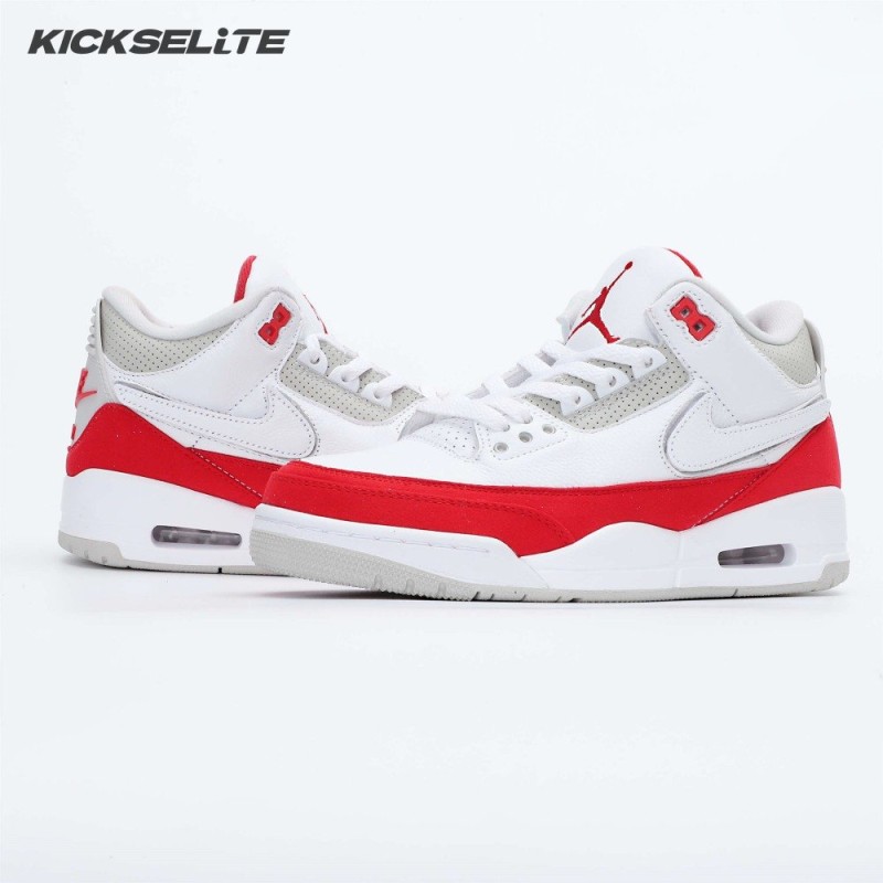 Air Jordan 3 Retro Tinker White University Red Men's