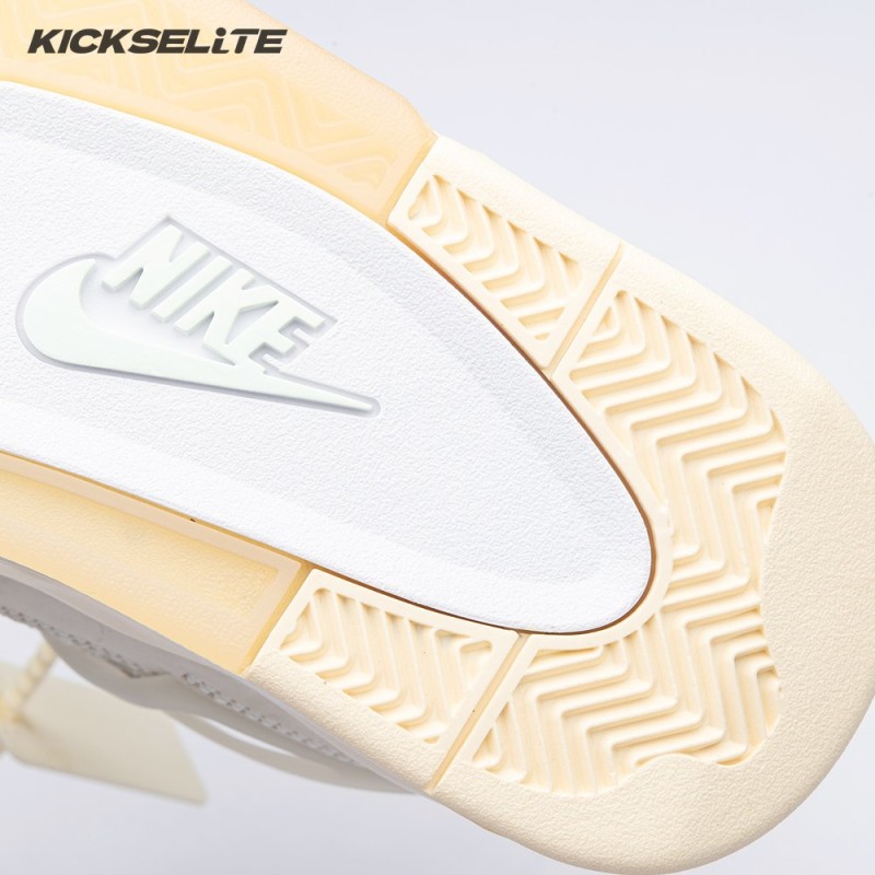 Air Jordan 4 RERO x Off-White AJ4 OW Sail Unisex Air Jordan 4 RERO x Off-White AJ4 OW Sail Unisex