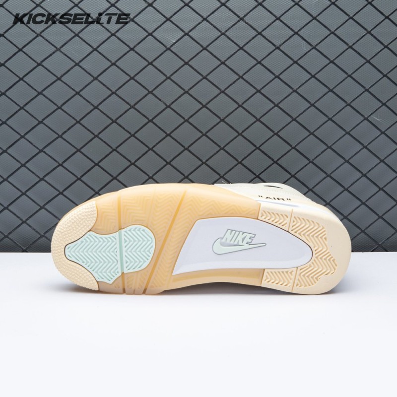 Air Jordan 4 RERO x Off-White AJ4 OW Sail Unisex Air Jordan 4 RERO x Off-White AJ4 OW Sail Unisex