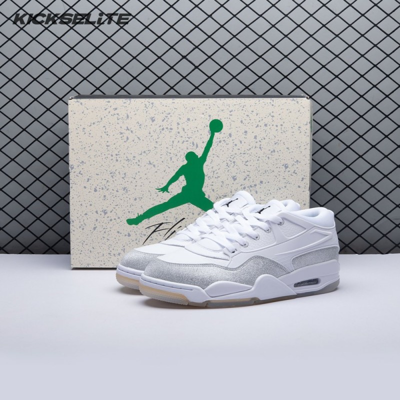 Air Jordan 4 RM White Metallic Silver HQ3441-111 Unisex