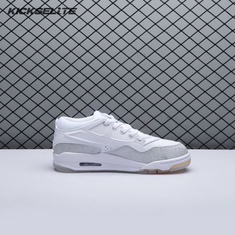 Air Jordan 4 RM White Metallic Silver HQ3441-111 Unisex