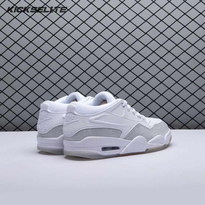 Air Jordan 4 RM White Metallic Silver HQ3441-111 Unisex