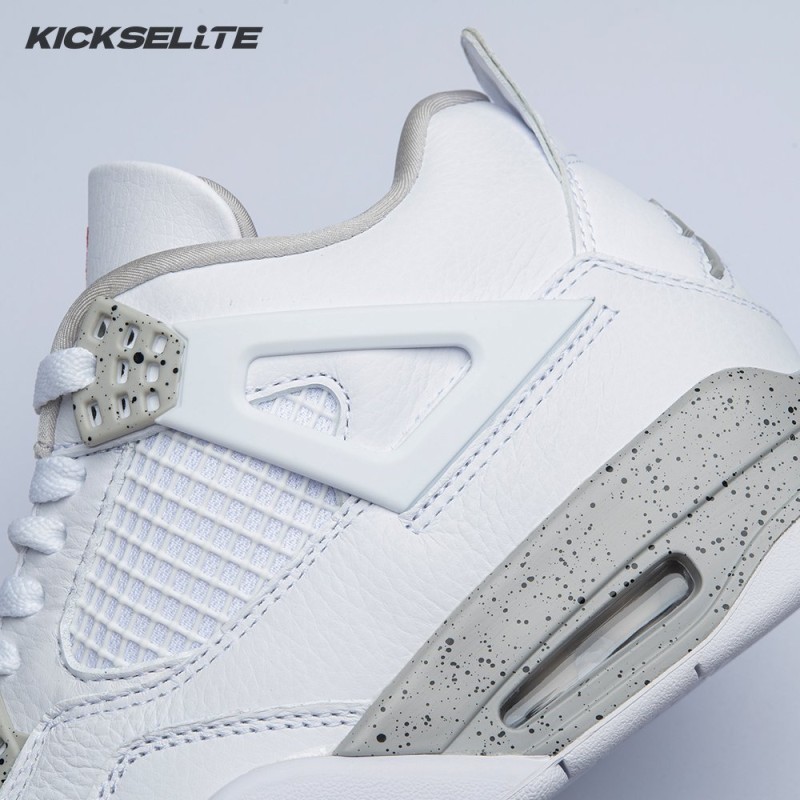 Air Jordan 4 Retro 'White Oreo' Unisex