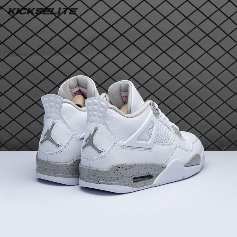 Air Jordan 4 Retro 'White Oreo' Unisex