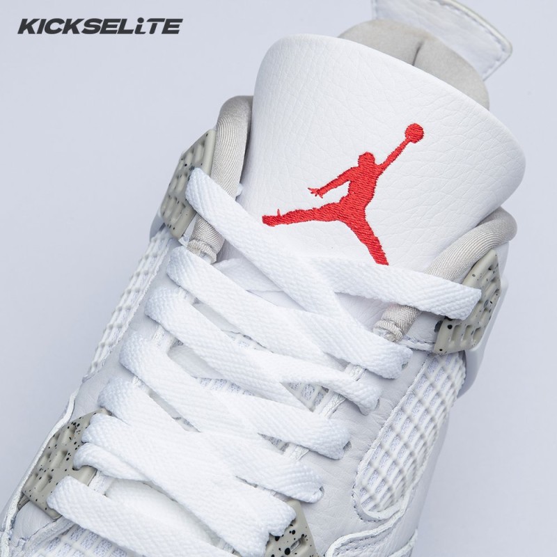 Air Jordan 4 Retro 'White Oreo' Unisex